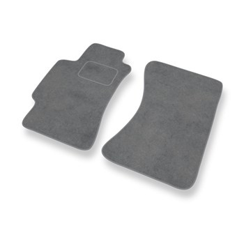 Tapis de Sol Velours adapté pour Subaru Baja I Pick-Up (2002-2006) - Premium tapis de voiture - gris