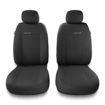 Housses de siège avant adaptées pour Alfa Romeo Stelvio (2017-2019) - housse siege voiture universelles - couverture siege conducteur - 2UNE-4