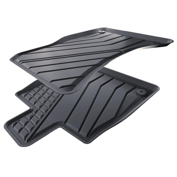 Tapis de sol en TPE adapté pour Audi Q5 II SUV (2017-....) - tapis de voiture - noir