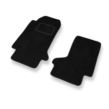 Tapis de Sol Velours adapté pour Opel GT II Roadster (2006-2010) - Premium tapis de voiture - noir