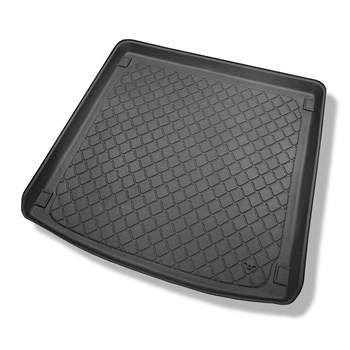 Tapis de coffre adapté pour Audi A4 B6 Avant (11.2001-10.2004) - bac de coffre - protection de coffre voiture - aussi pour la version Quattro