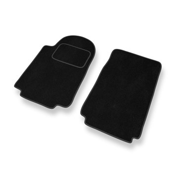 Tapis de Sol Velours adapté pour Alfa Romeo 75 (1985-1992) - Premium tapis de voiture - noir