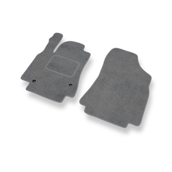 Tapis de Sol Velours adapté pour Citroen Berlingo II (2008-2018) - Premium tapis de voiture - gris