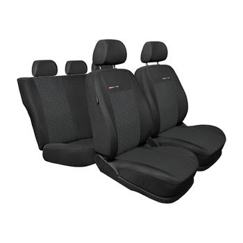 Housses de siège sur mesure adaptées pour Seat Ibiza III Hayon (2002-2008) - housse siege voiture - couverture siege - E1