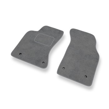 Tapis de Sol Velours adapté pour Audi A4 I B5 Avant, Berline (1994-2001) - Premium tapis de voiture - gris