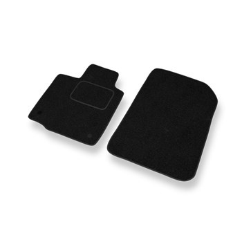 Tapis de Sol Feutres adapté pour Renault Twingo II (2007-2014) - tapis de voiture - noir