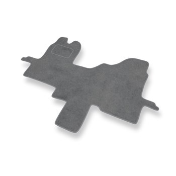 Tapis de Sol Velours adapté pour Ford Transit VII (2006-2013) - Premium tapis de voiture - gris