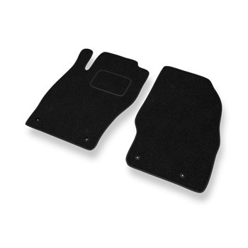 Tapis de Sol Feutres adapté pour Opel Corsa D (2006-2014) - tapis de voiture - noir