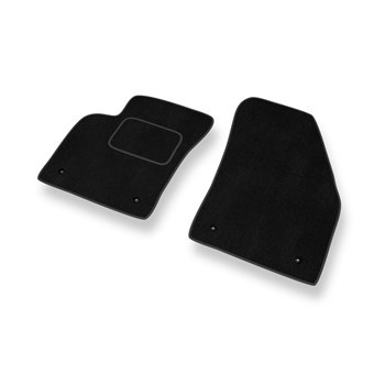 Tapis de Sol Velours adapté pour Volvo V50 I Break (2004-2012) - Premium tapis de voiture - noir