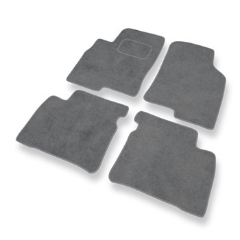 Tapis de Sol Velours adapté pour Hyundai XG Berline (1999-2005) - Premium tapis de voiture - gris