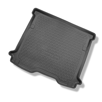 Tapis de coffre adapté pour Dacia Dokker Van (11.2012-09.2021) - bac de coffre - protection de coffre voiture - 5 places