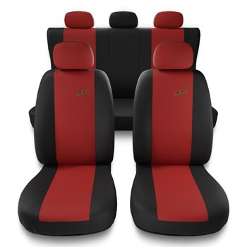 Housses de siège adaptées pour Citroen Berlingo I, II, III (1996-2019) - housse siege voiture universelles - couverture siege - X.R-RD