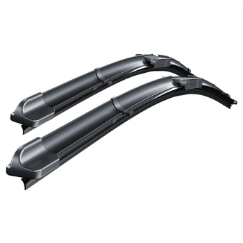 Balais d'essuie-glace de pare-brise adaptés pour BMW 3 E46 Compact, Coupé, Cabriolet, Berline, Touring (04.1998-2005) - essuie-glace pour lunette avant - kit essuie glaces - balais plat