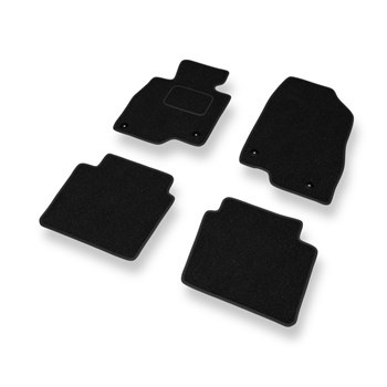 Tapis de Sol Feutres adapté pour Mazda 6 III (2012-....) - tapis de voiture - noir