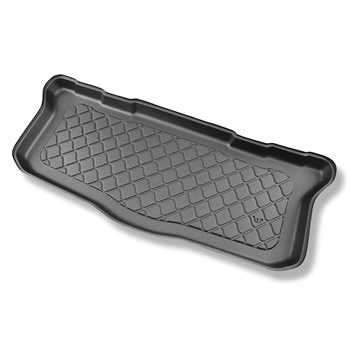 Tapis de coffre adapté pour Peugeot 108 Hayon (07.2014-....) - bac de coffre - protection de coffre voiture