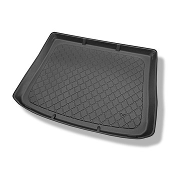 Tapis de coffre adapté pour Volkswagen Tiguan I SUV (07.2007-04.2016) - bac de coffre - protection de coffre voiture - coffre supérieur (seuil de chargement plat)