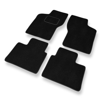 Tapis de Sol Velours adapté pour Fiat Brava (1995-2001) - Premium tapis de voiture - noir