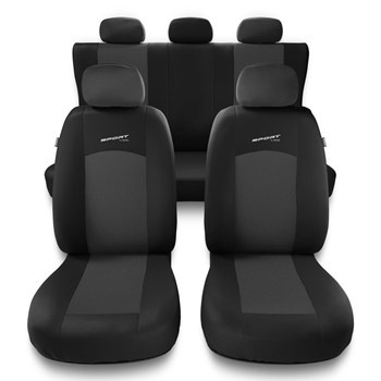 Housses de siège adaptées pour Chevrolet Captiva I, II (2006-2019) - housse siege voiture universelles - couverture siege - S-G1