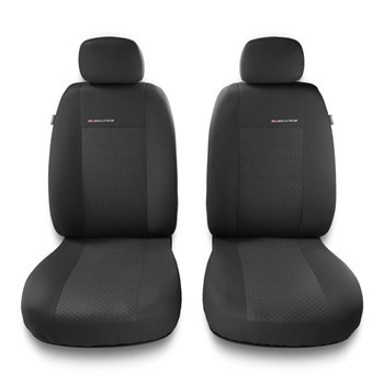 Housses de siège avant adaptées pour Seat Alhambra I, II (1996-2019) - housse siege voiture universelles - couverture siege conducteur - 2UNE-3