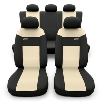 Housses de siège adaptées pour Daewoo Matiz (1997-2004) - housse siege voiture universelles - couverture siege - RSL-BE