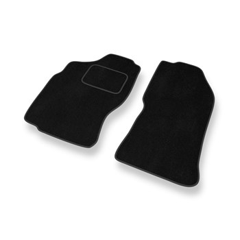 Tapis de Sol Velours adapté pour Nissan Terrano I (3 portes) (1993-2000) - Premium tapis de voiture - noir