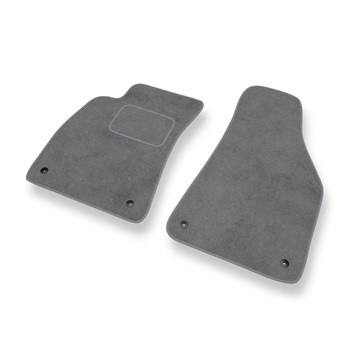 Tapis de Sol Velours adapté pour Audi A4 II B6 (2000-2005) - Premium tapis de voiture - gris