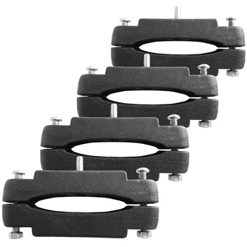 Adaptateurs pour les barres larges sans profilé T - 4 pièces