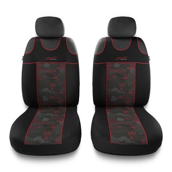Housses de voiture universelles (T-Shirt) pour Lancia Ypsilon I, II, III, IV (1995-....) - TS-R