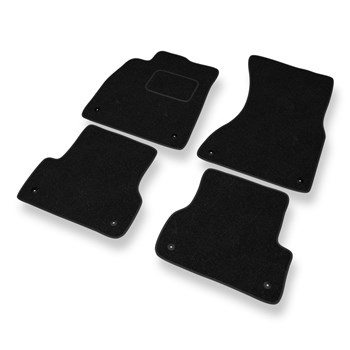 Tapis de Sol Feutres adapté pour Audi A7 I 4G (2010-2017) - tapis de voiture - noir