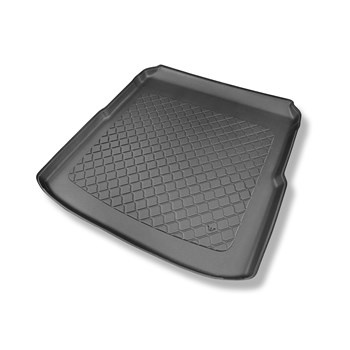 Tapis de coffre adapté pour Volkswagen Arteon Berline (06.2017-....) - bac de coffre - protection de coffre voiture - avec roue de secours