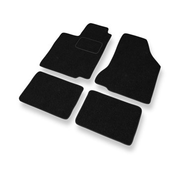 Tapis de Sol Feutres adapté pour Seat Ibiza II (1993-2002) - tapis de voiture - noir