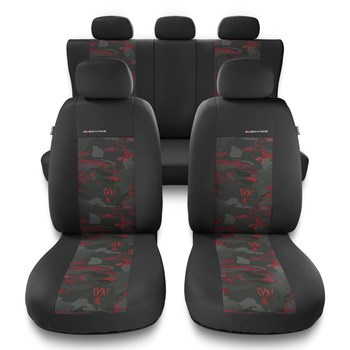 Housses de siège adaptées pour Alfa Romeo Stelvio (2017-2019) - housse siege voiture universelles - couverture siege - UNE-RD