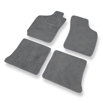 Tapis de Sol Velours adapté pour Fiat Palio Hayon, Weekend (1996-2004) - Premium tapis de voiture - gris