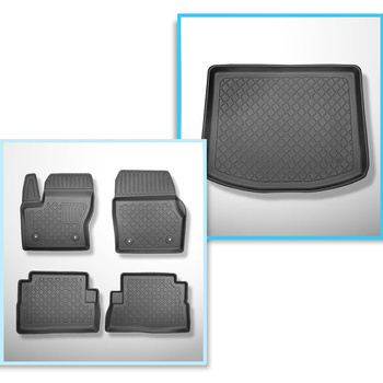 Housses de siège sur mesure adaptées pour Citroen C4 Picasso Monospace  (2006-2013) - housse siege voiture - couverture siege - E4 type 4