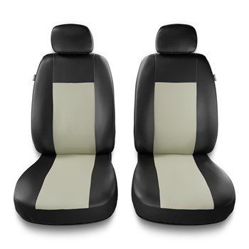 Housses de siège avant adaptées pour Renault Scenic I, II, III, IV (1996-2019) - housse siege voiture universelles - couverture siege conducteur - 2CM-BE