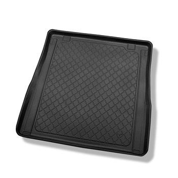 Tapis de coffre adapté pour Peugeot 308 II SW (06.2014-11.2021) - bac de coffre - protection de coffre voiture - aussi pour les modèles avec des rails de fixation