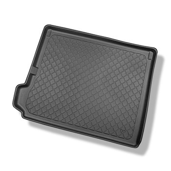 Tapis de coffre adapté pour Citroen C4 Grand Spacetourer Monospace (09.2013-06.2022) - bac de coffre - protection de coffre voiture - 7 places; 3me rangée abaissée