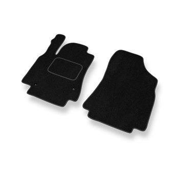 Tapis de Sol Velours adapté pour Citroen Berlingo II Van (2008-2018) - Premium tapis de voiture - noir