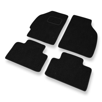 Tapis de Sol Feutres adapté pour Fiat Punto II (1999-2011) - tapis de voiture - noir