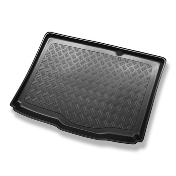 Tapis de coffre adapté pour Fiat Grande Punto Hayon (10.2005-08.2018) - bac de coffre - protection de coffre voiture