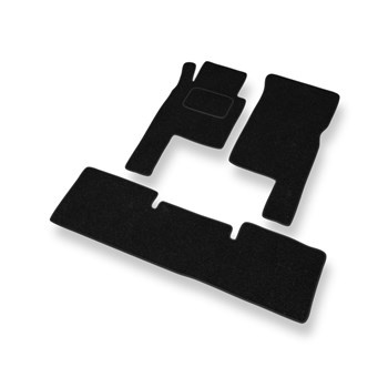 Tapis de Sol Feutres adapté pour Mercedes-Benz Classe G W463 (5 portes) (1990-2019) - tapis de voiture - noir