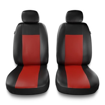 Housses de siège avant adaptées pour Alfa Romeo MiTo (2008-2018) - housse siege voiture universelles - couverture siege conducteur - 2CM-RD