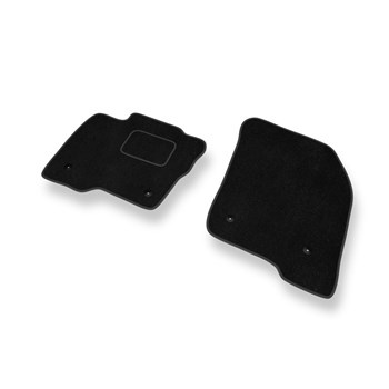 Tapis de Sol Velours adapté pour Ford S-Max II (2015-2023) - Premium tapis de voiture - noir