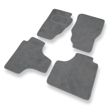 Tapis de Sol Velours adapté pour Dodge Nitro SUV (2007-2011) - Premium tapis de voiture - gris