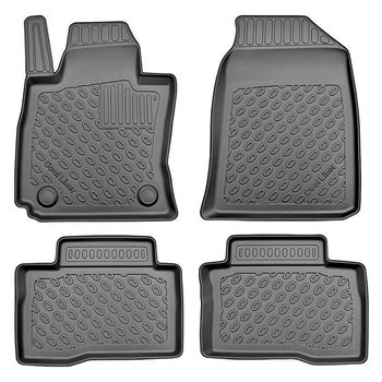 Tapis de sol en TPE adapté pour SsangYong Tivoli Grand Crossover (06.2021-....) - tapis de voiture - noir
