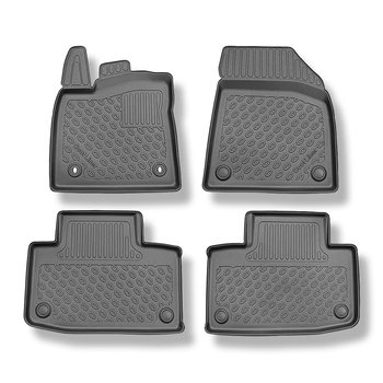 Tapis de sol en TPE adapté pour MG S5 EV SUV (03.2025-....) - tapis de voiture - noir