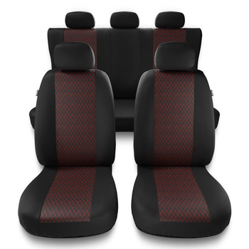 Housses de siège adaptées pour BMW X2 F39, U10 (2017-....) - housse siege voiture universelles - couverture siege - PF-RD