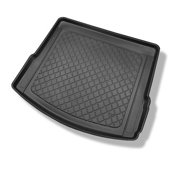 Tapis de coffre adapté pour Porsche Macan SUV (03.2014-....) - bac de coffre - protection de coffre voiture - aussi pour les modèles avec des rails de fixation