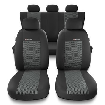 Housses de siège adaptées pour Alfa Romeo Stelvio (2017-2019) - housse siege voiture universelles - couverture siege - UNE-2