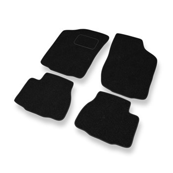 Tapis de Sol Feutres adapté pour Nissan Micra II (1992-2003) - tapis de voiture - noir